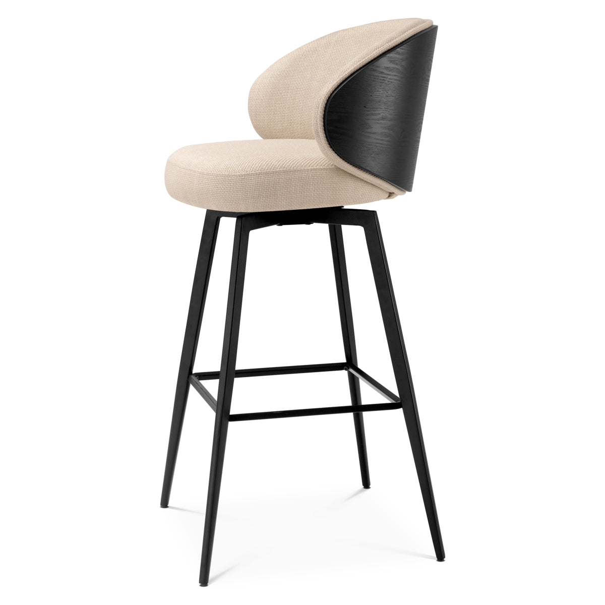 Metal Frame Bar Stool Camerota | Cabothousefurniture.com