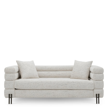 Channeled Off-White Sofa S York