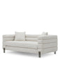 Channeled Off-White Sofa S York