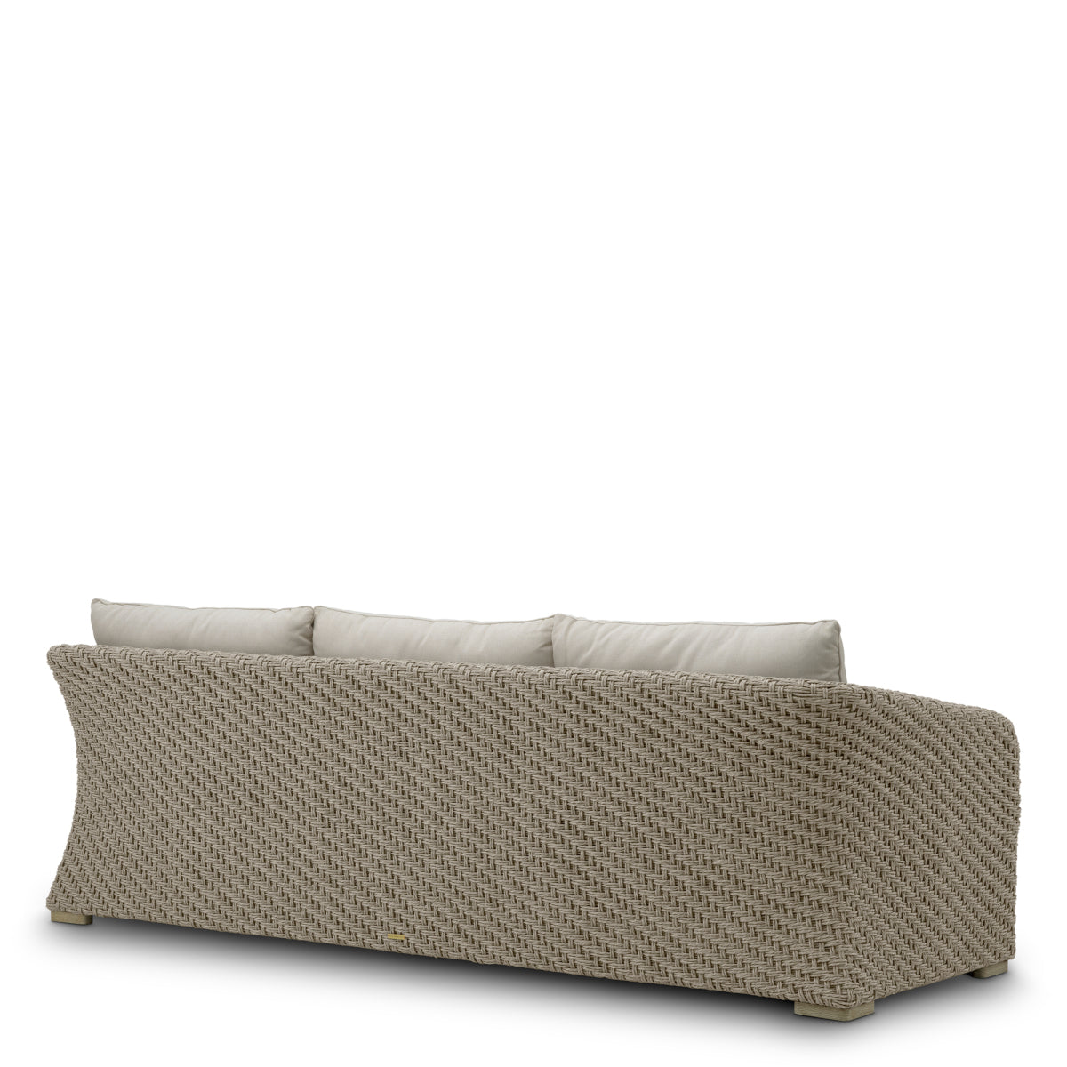 Rattan Look Outdoor Sofa Bryson | Cabothousefurniture.com