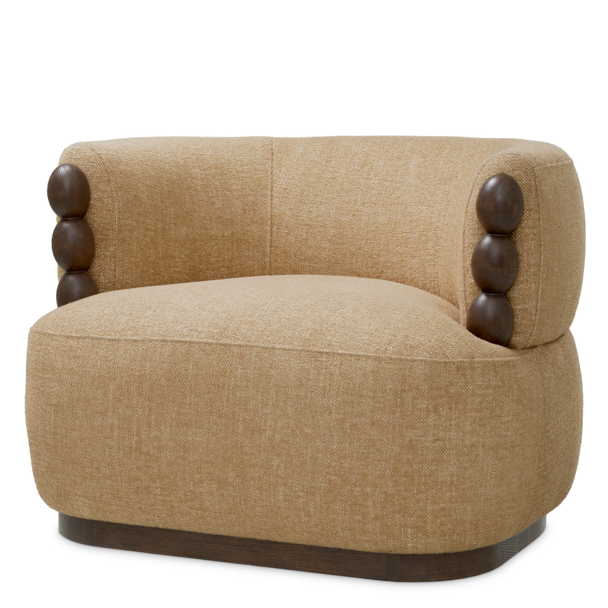 Plush Upholstered Chair Grimaud | Cabothousefurniture.com