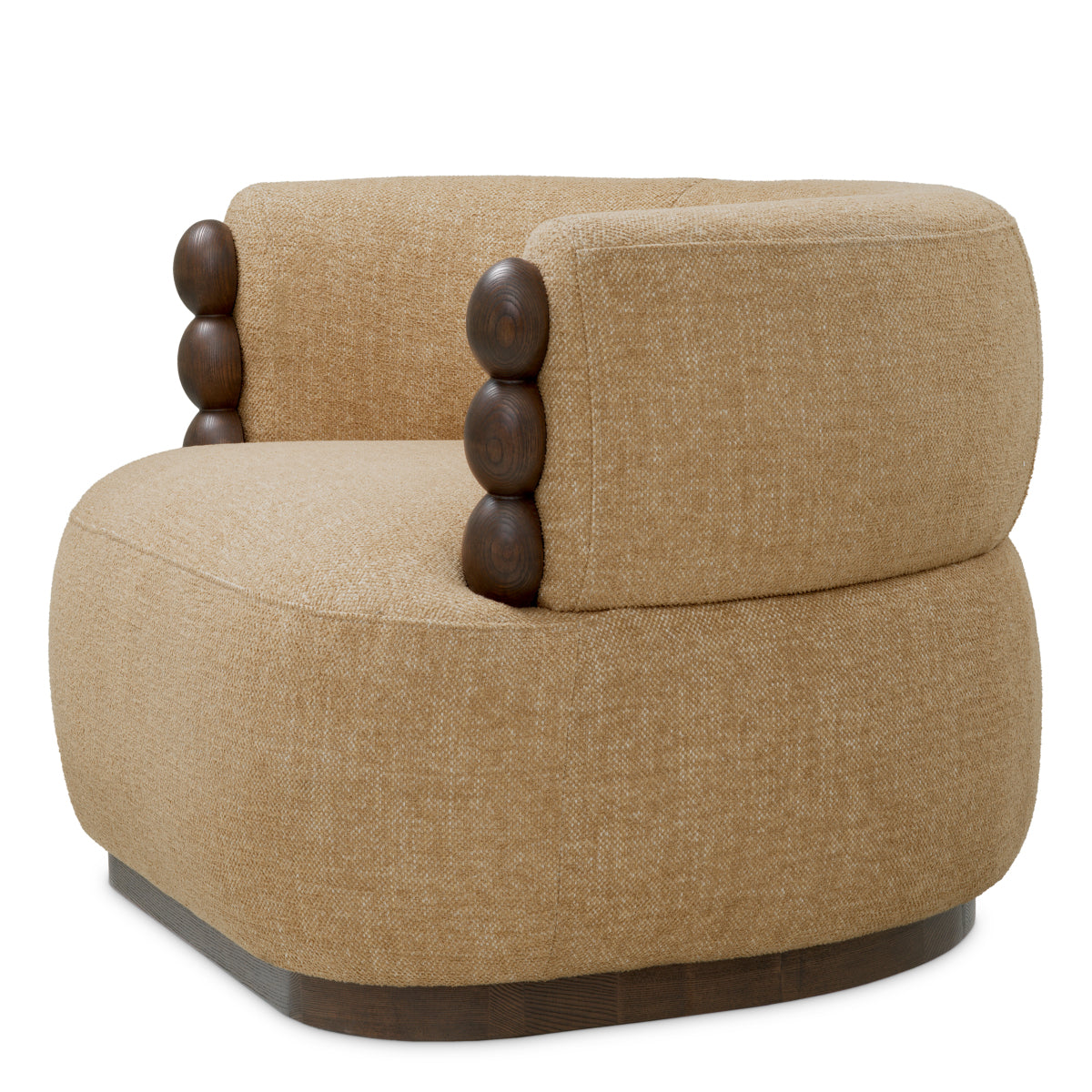 Plush Upholstered Chair Grimaud | Cabothousefurniture.com