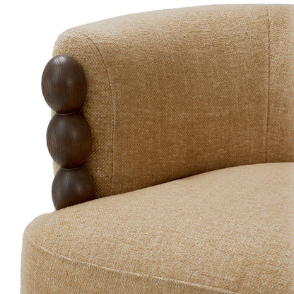 Plush Upholstered Chair Grimaud | Cabothousefurniture.com