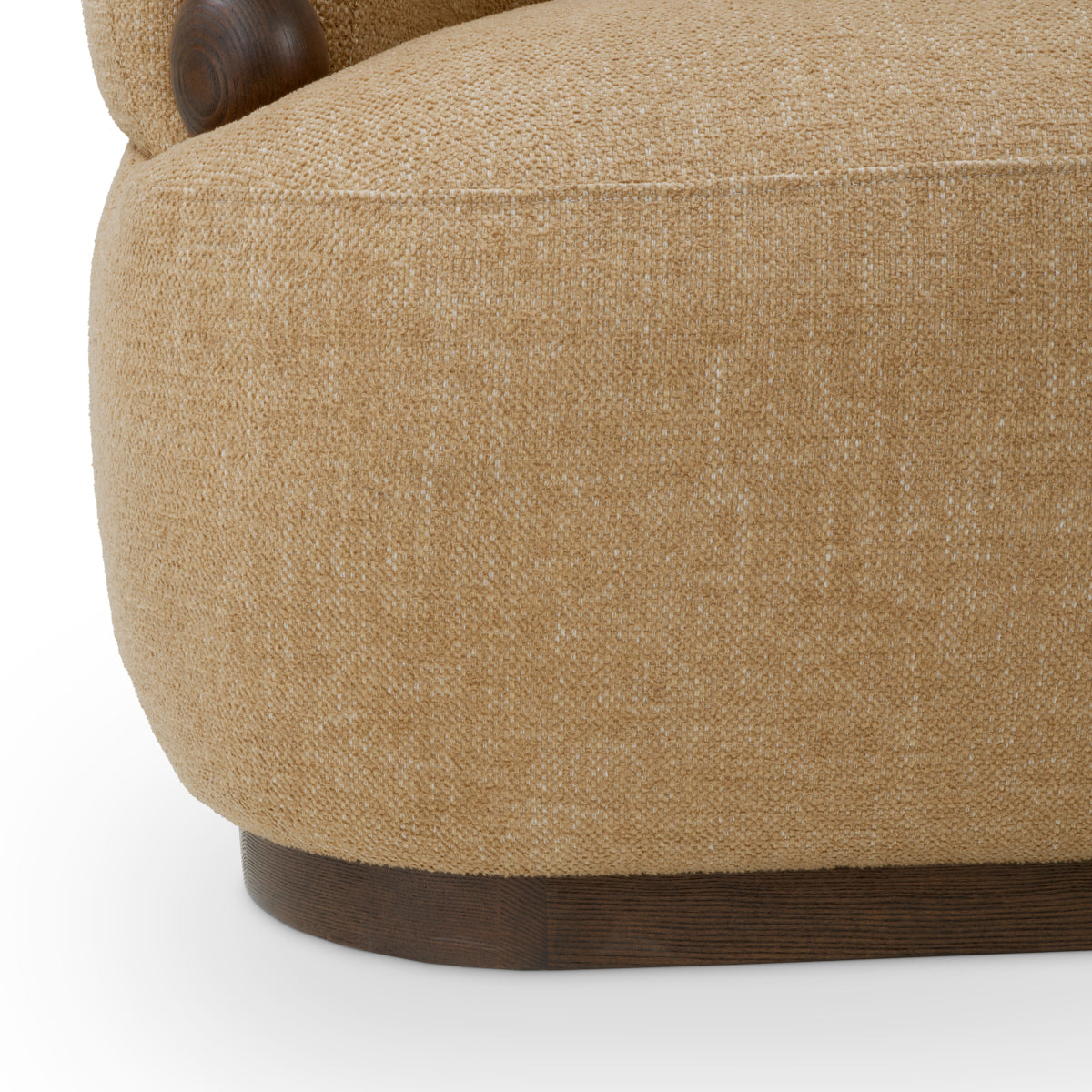 Plush Upholstered Chair Grimaud | Cabothousefurniture.com