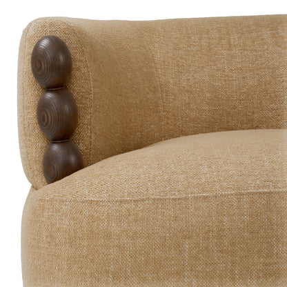 Plush Upholstered Chair Grimaud | Cabothousefurniture.com