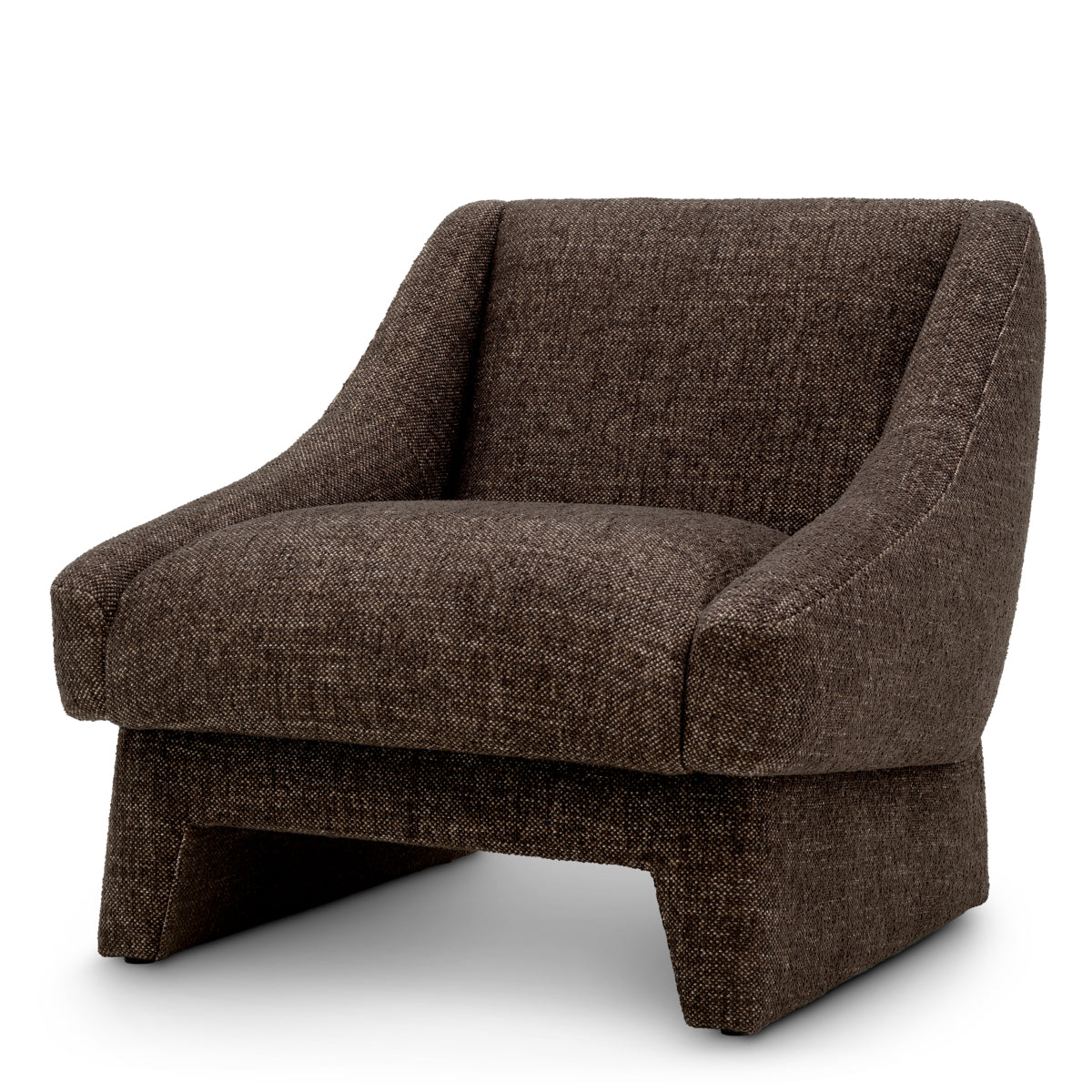 Brown Upholstered Chair Valore | Cabothousefurniture.com