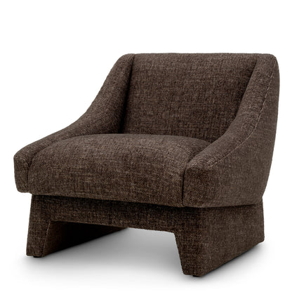 Brown Upholstered Chair Valore | Cabothousefurniture.com