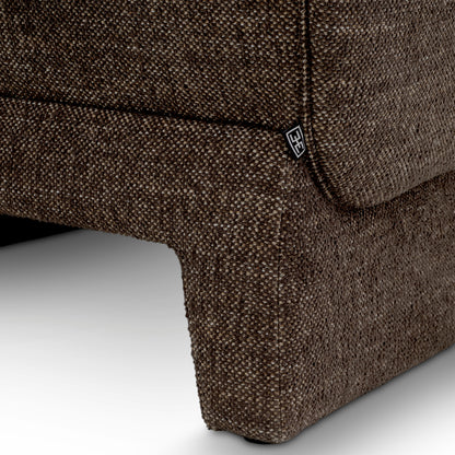 Brown Upholstered Chair Valore | Cabothousefurniture.com