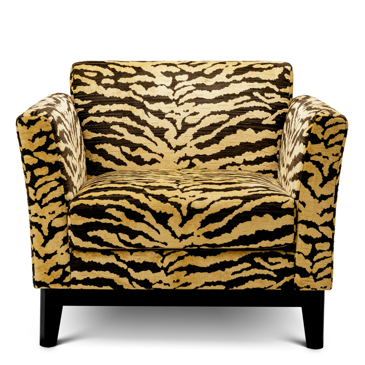 Animal Print Lounge Chair Flux | Cabothousefurniture.com