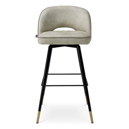Black-Legged Bar Stools (2) Cliff | Cabothousefurniture.com
