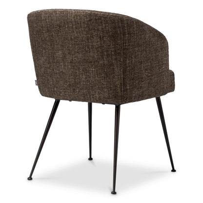 Fabric Upholstered Dining Armchair Aiden | Cabothousefurniture.com