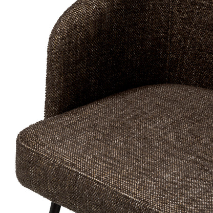 Fabric Upholstered Dining Armchair Aiden | Cabothousefurniture.com