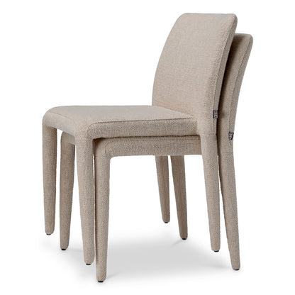 Upholstered Dining Chairs (2) Leiza | Cabothousefurniture.com