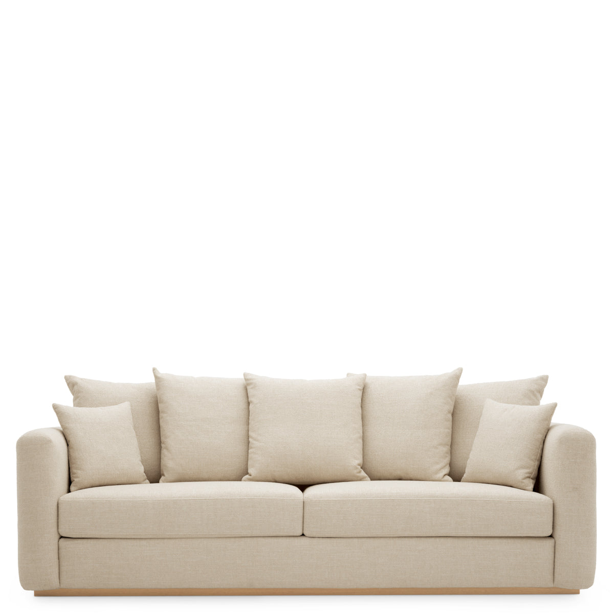 Natural Upholstered Sofa Amadeo | Cabothousefurniture.com