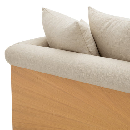 Natural Upholstered Sofa Amadeo | Cabothousefurniture.com