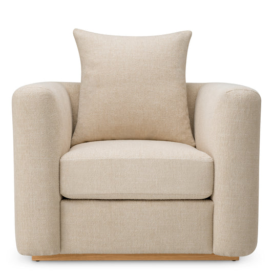 Natural Oak Veneer Chair Amadeo | Cabothousefurniture.com