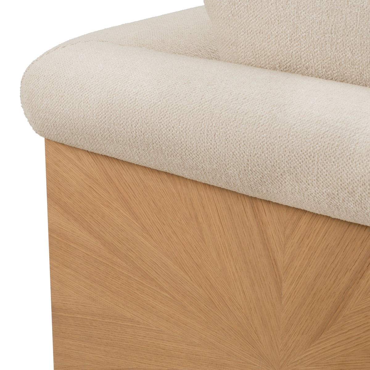 Natural Oak Veneer Chair Amadeo | Cabothousefurniture.com