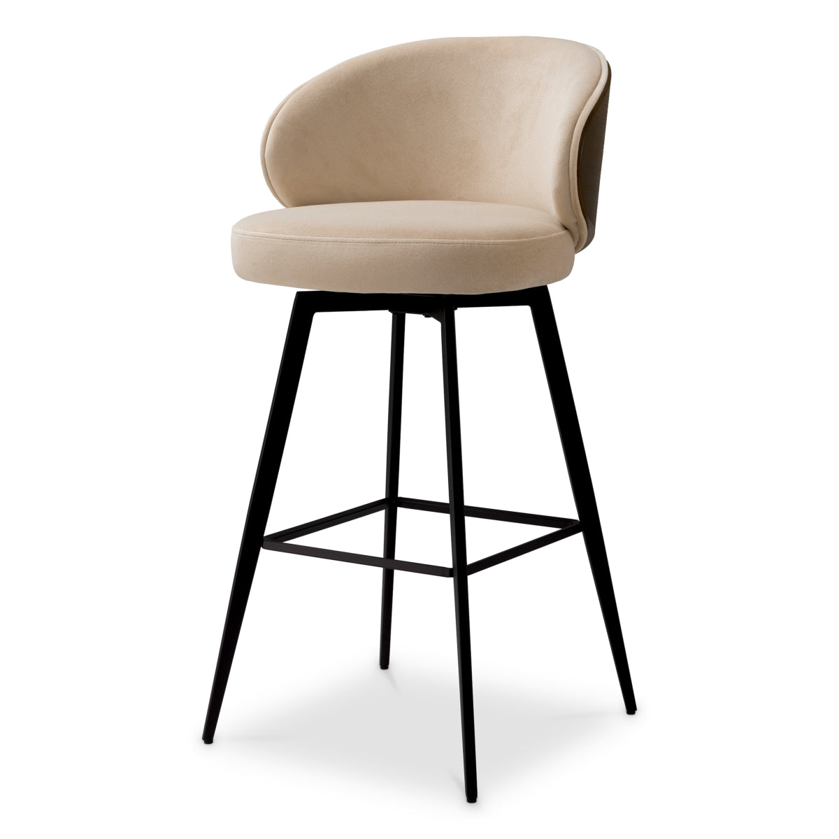Metal Frame Bar Stool Camerota | Cabothousefurniture.com