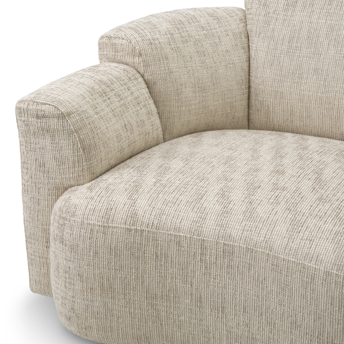 Beige Swivel Chair Marbella | Cabothousefurniture.com