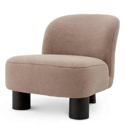Greige Lounge Chair Thorndale | Cabothousefurniture.com
