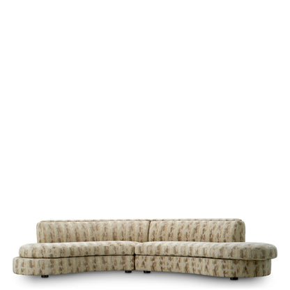 Sand Jacquard Sofa Cordera | Cabothousefurniture.com