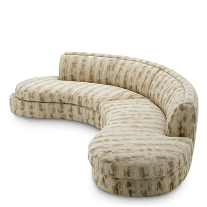 Sand Jacquard Sofa Cordera | Cabothousefurniture.com