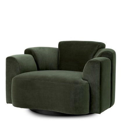 Upholstered Swivel Chair Marbella | Cabothousefurniture.com