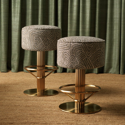 Fabric Swivel Counter Stool Carleton | Cabotfurniture.com