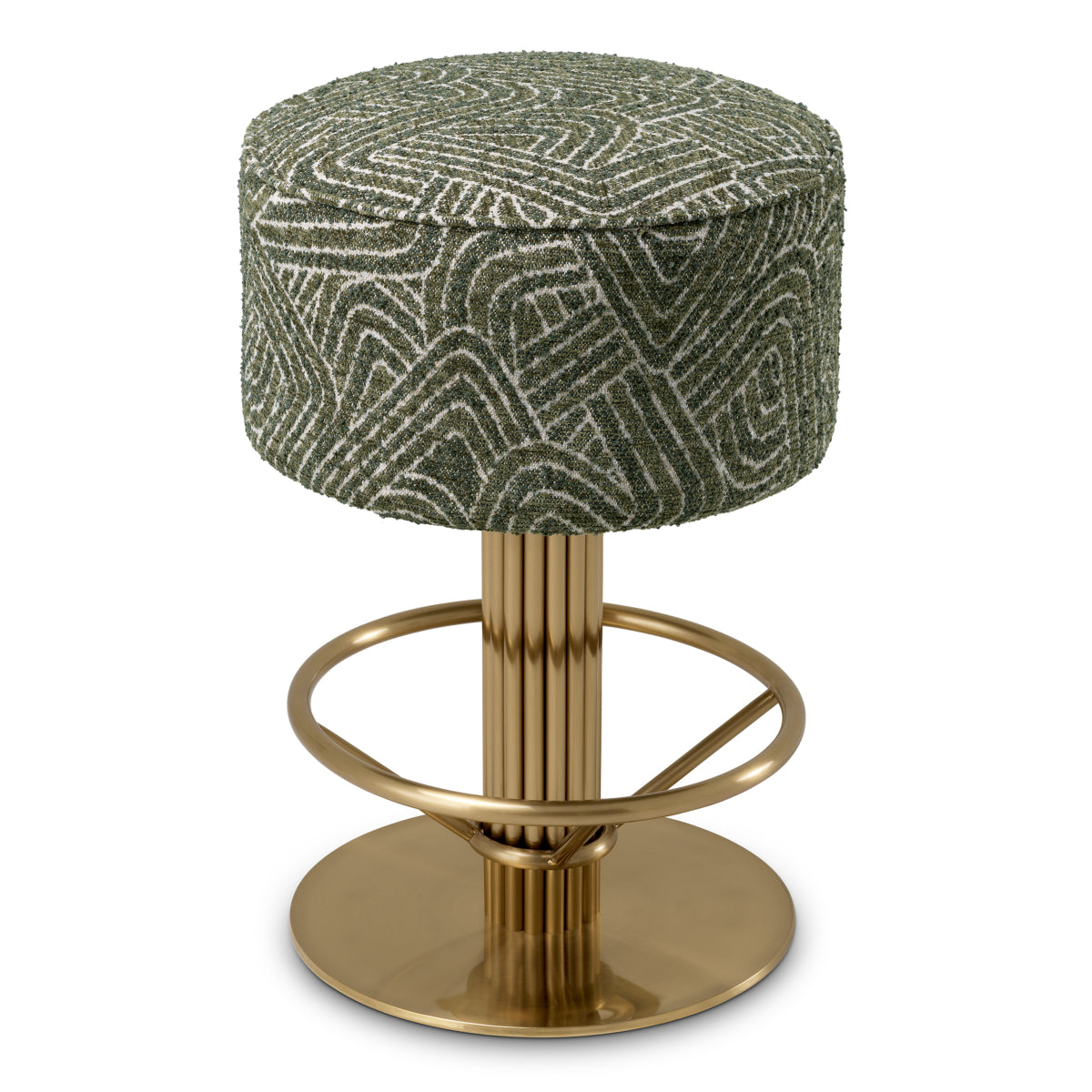 Fabric Swivel Counter Stool Carleton | Cabotfurniture.com