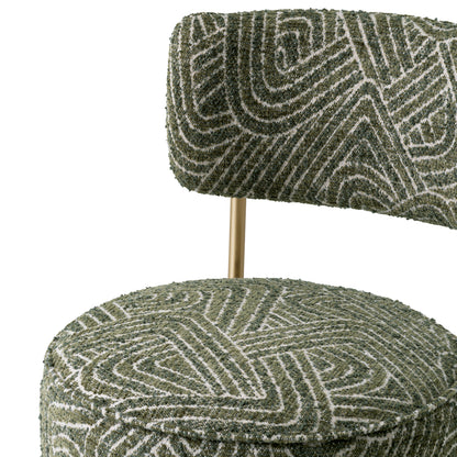 Fabric Swivel Bar Stool Carleton | Cabothousefurniture.com