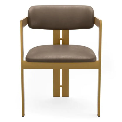 Metal Frame Dining Chair Donato | Cabothousefurniture.com