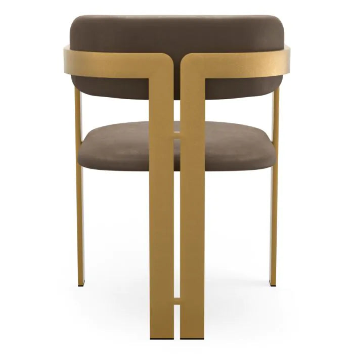 Metal Frame Dining Chair Donato | Cabothousefurniture.com