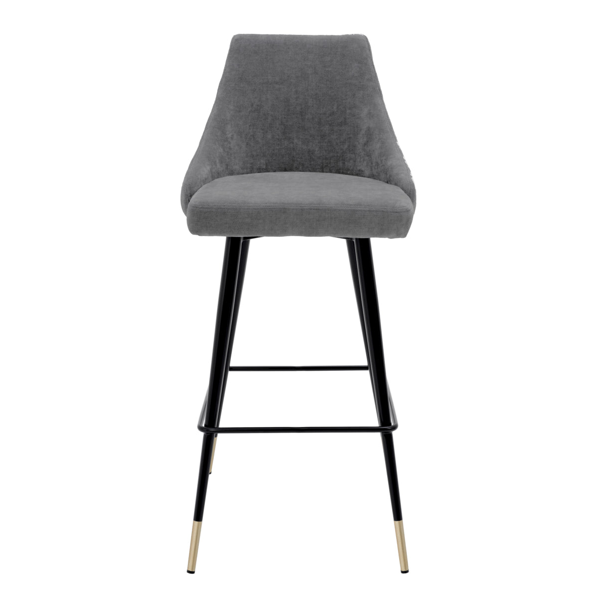 Buttoned Back Bar Stool Cedro | Cabothousefurniture.com