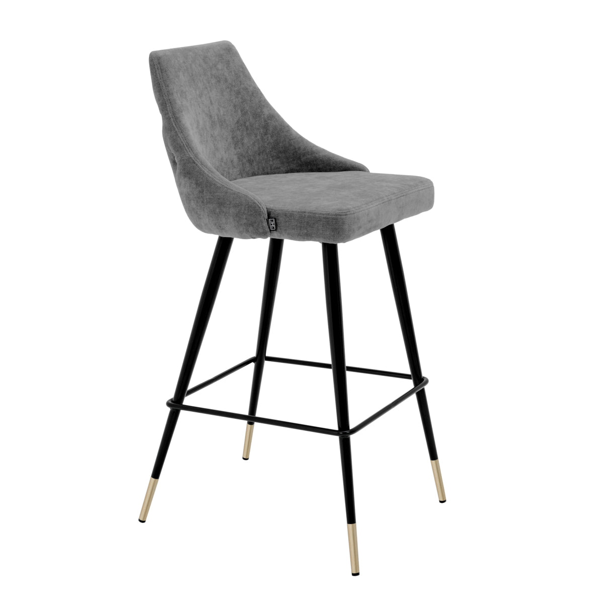Buttoned Back Bar Stool Cedro | Cabothousefurniture.com