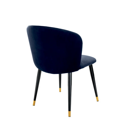 Velvet Retro Dining Chair Volante