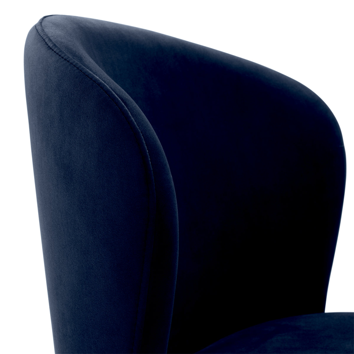Velvet Retro Dining Chair Volante