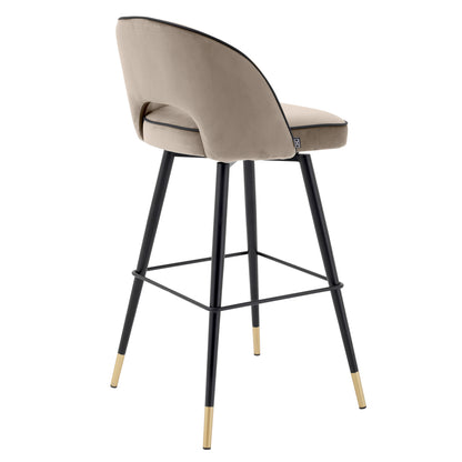 Black-Legged Bar Stools (2) Cliff | Cabothousefurniture.com