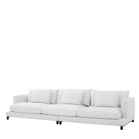 Modern White Accent Sofa Burbury | Cabothousefurniture.com