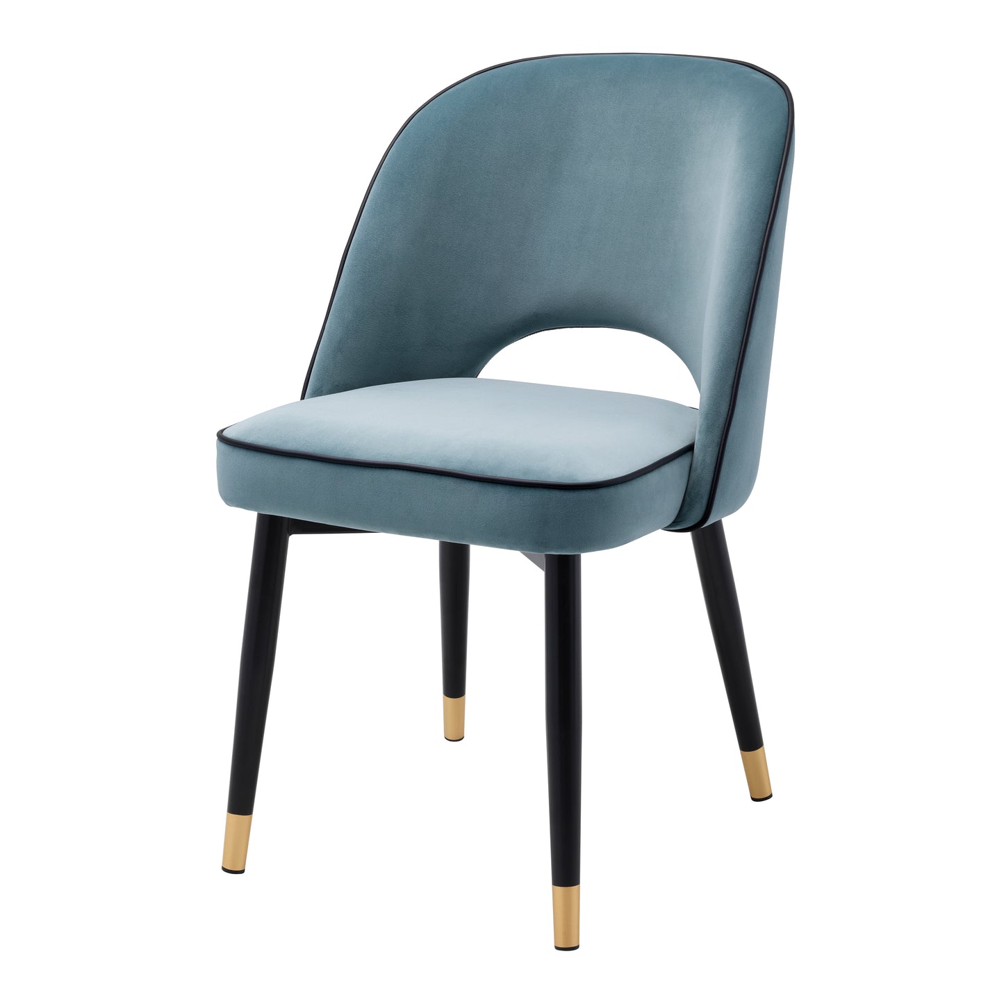 Cut-Out Dining Chair (2) Cliff | Cabothousefurniture.com