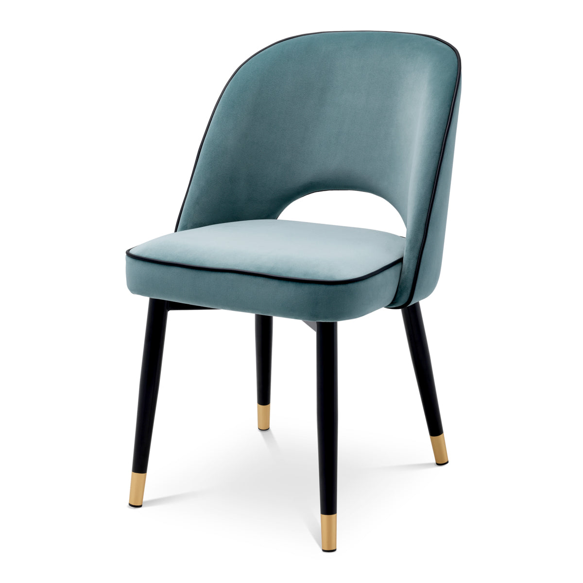Cut-Out Dining Chair (2) Cliff | Cabothousefurniture.com