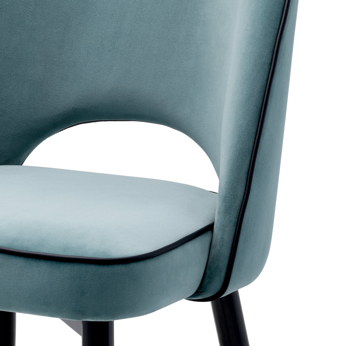 Cut-Out Dining Chair (2) Cliff | Cabothousefurniture.com