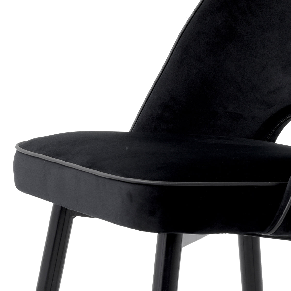 Cut-Out Dining Chair (2) Cliff | Cabothousefurniture.com