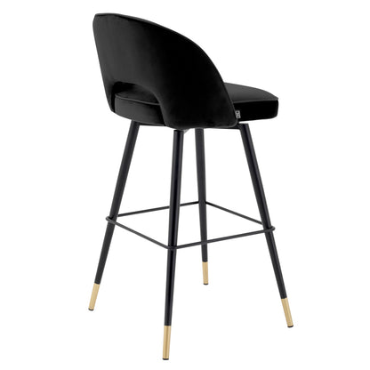 Black-Legged Bar Stools (2) Cliff | Cabothousefurniture.com