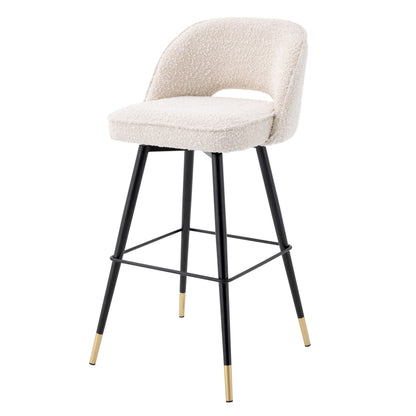 Black-Legged Bar Stools (2) Cliff | Cabothousefurniture.com