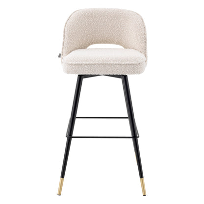Black-Legged Bar Stools (2) Cliff | Cabothousefurniture.com