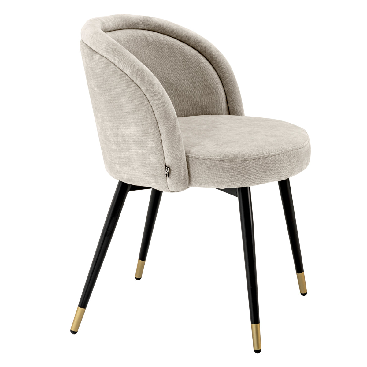 Curved Back Dining Chairs (2) Chloe | Cabothousefurniture.com