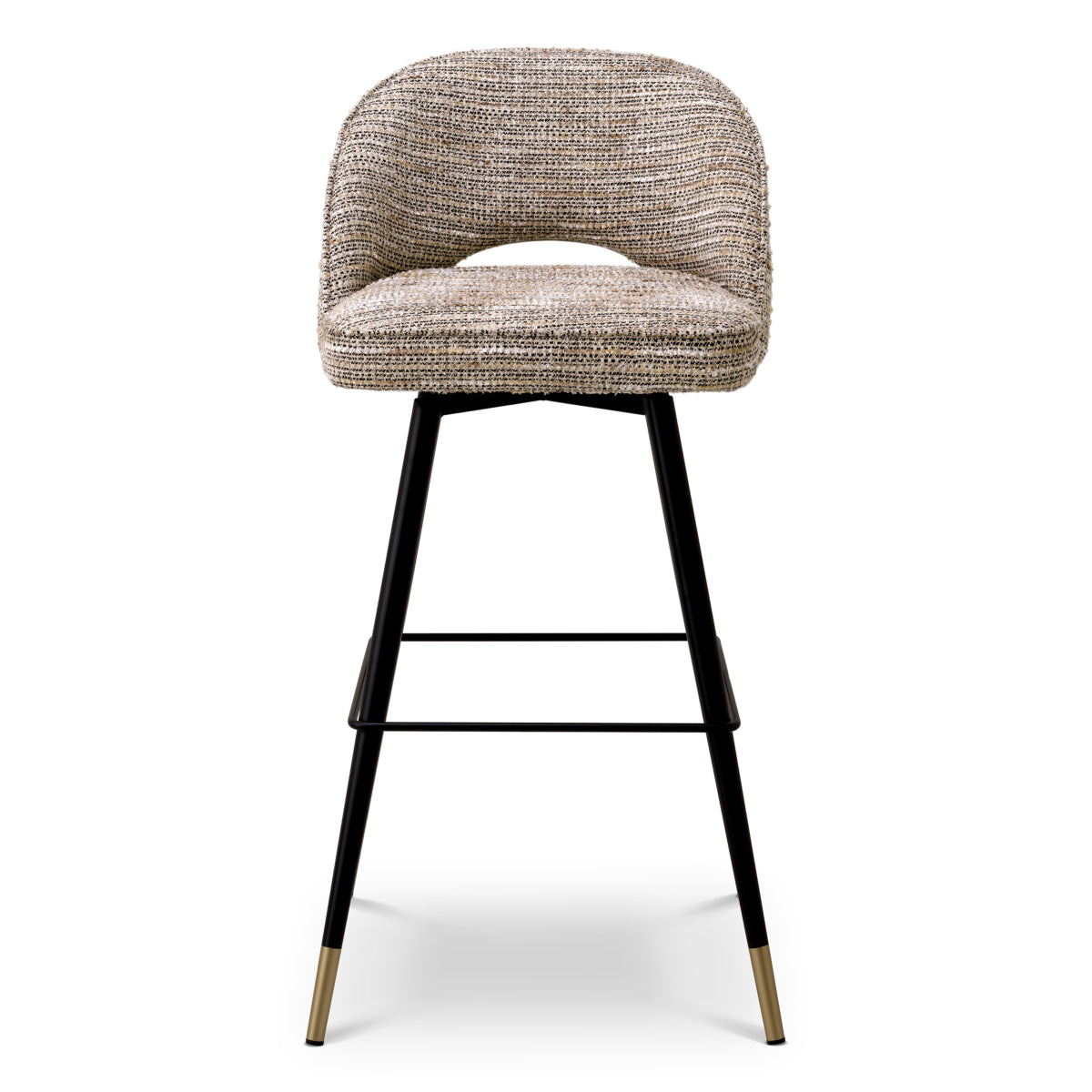 Black-Legged Bar Stools (2) Cliff | Cabothousefurniture.com
