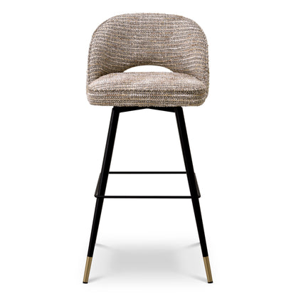 Black-Legged Bar Stools (2) Cliff | Cabothousefurniture.com