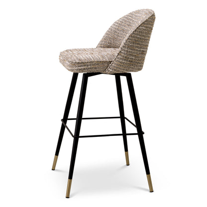 Black-Legged Bar Stools (2) Cliff | Cabothousefurniture.com