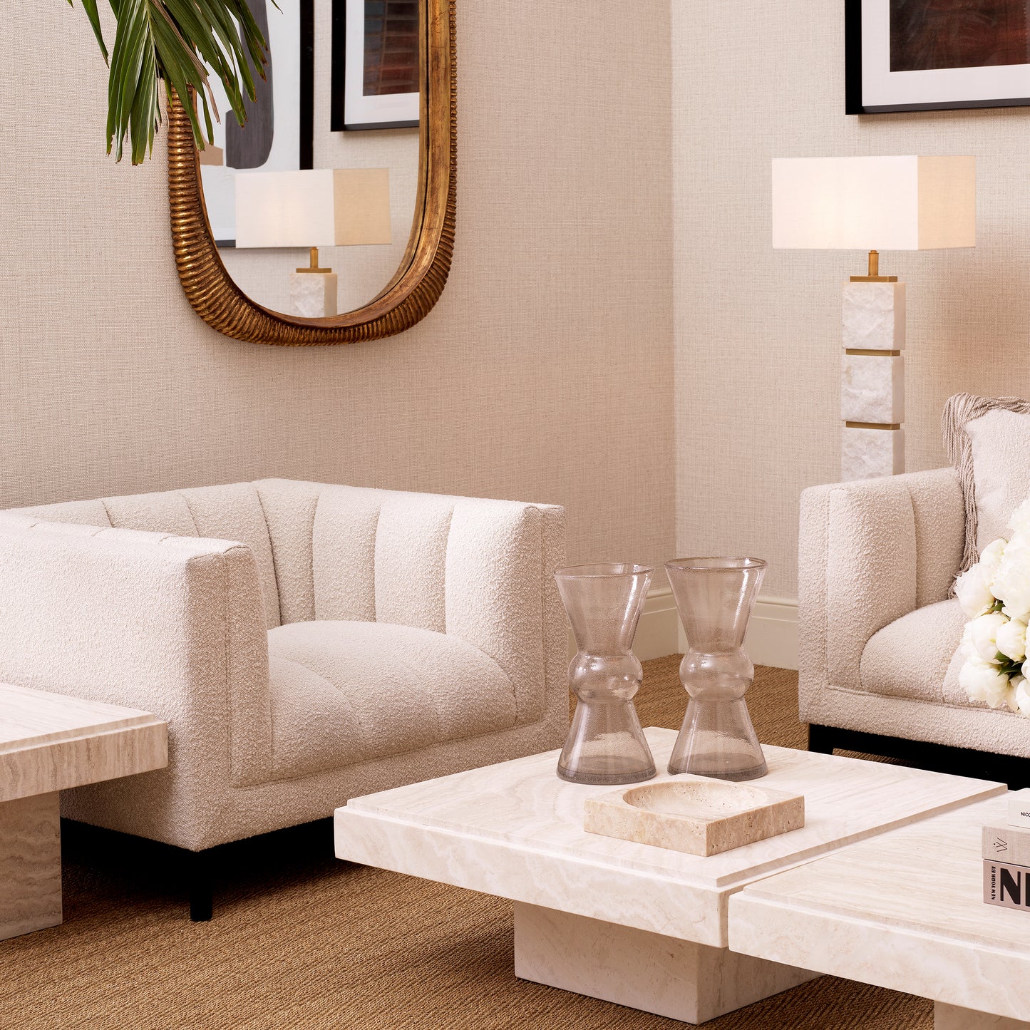 Upholstered Stitch Armchair Ditmar | Cabothousefurniture.com